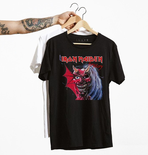 Remera Iron Maiden Ii 100% Algodon Icaro Remeras 