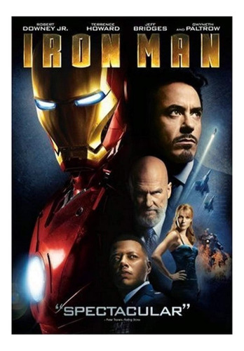 Iron Man El Hombre De Hierro Marvel Importada Pelicula Dvd