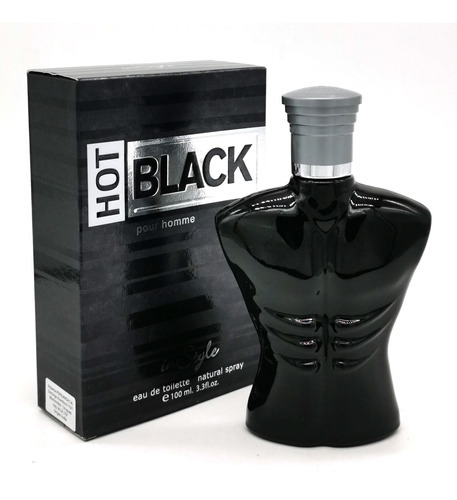 Perfume Instyle Para Hombre 100 Ml. Hot Black