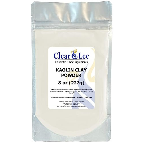 Clearlee Kaolin Clay Polvo De Grado Cosmético Polvo Natural 