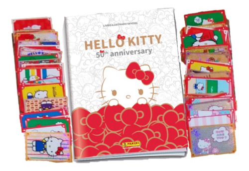 Álbum Hello Kitty 50 Aniversario Completo A Pegar