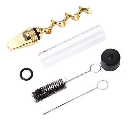 Imagen 5 de 5 de Pipa Vidrio Metal Mini Glass Blunt
