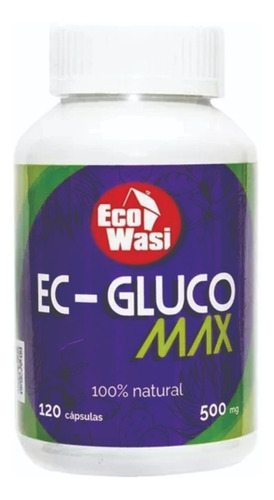Ecoglucomax 500 Mg 120 Cápsulas - Control Glucosa 