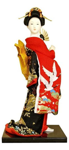Poupees Antique Geisha Japonaise Import Direct Du Japon (
