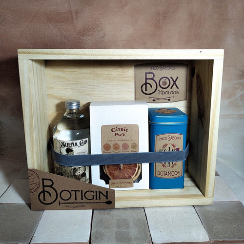 Botigin Box Kit Gin Tonic Botánicos -deshidratados- Garnish 