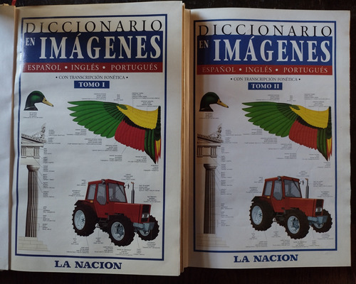 Diccionario En Imágenes - 2 Tomos - Clarín 