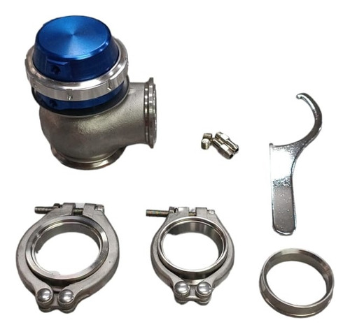 Wastegate Externa 45mm V Band Azul Epman - Biocartuning