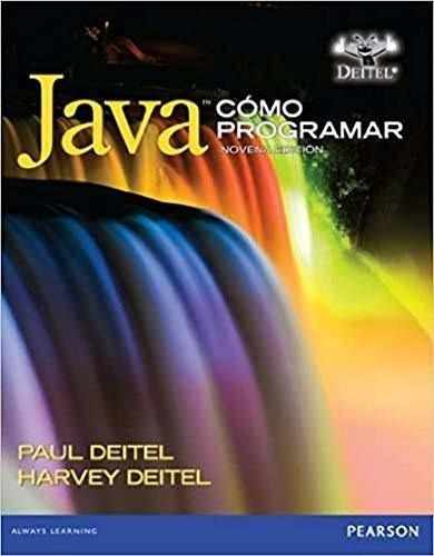 Como Programar En Java 9/ed.