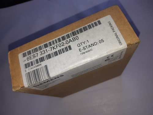 Siemens 6es7 331-7kf02-0ab0 Modulo De Entradas Analogas (Usado)