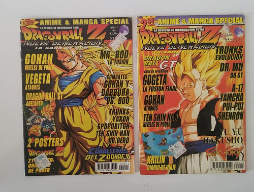 Revistas De Manga Y Anime Dragon Ball Nueva Generacion 99/00 (Usado)