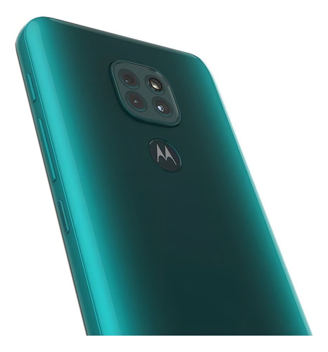 Moto G9 Play 64 GB verde-turquesa 4 GB RAM - Aceitável (Recondicionado)