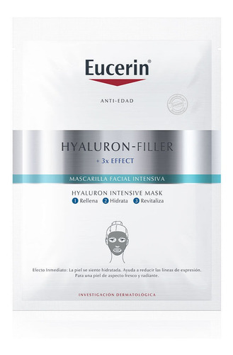 Mascarilla Facial Intensiva Eucerin Hyaluron Filler X 1 Un