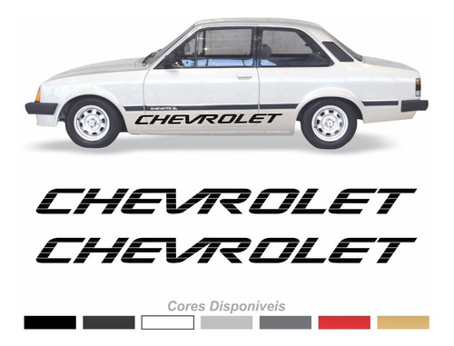 Adesivo Chevrolet Chevette Faixa Lateral Ch001