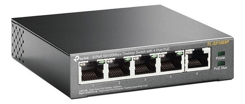 Switch Tp-link Fast Ethernet Tl-sf1005p 2000 Entradas