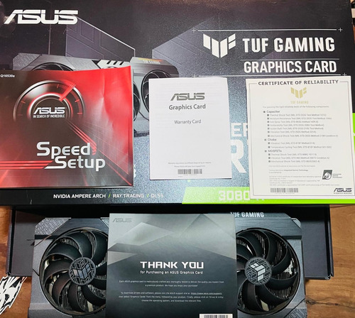 Placa Video 3080ti Asus Tuf Gaming Geforce (Usado)
