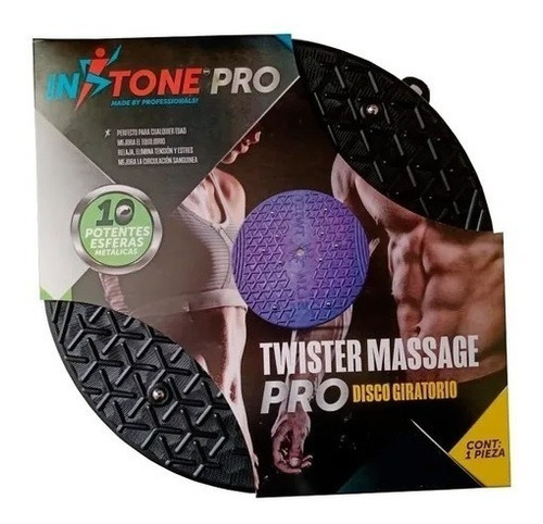 Disco Giratorio Twister Masaje Ejercicio Fitness Gym