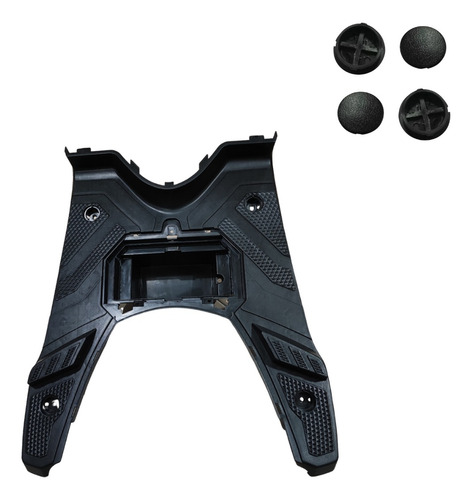 Piso Superior Para  Yamaha Bws 125 Color Negro + Tapones