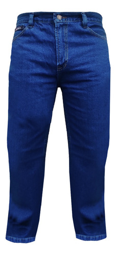 Pantalon Clasico Hombre Indigo Tono Dirtys