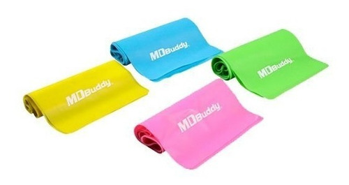Imagen 1 de 7 de Banda Elastica Larga Fitness Yoga Tiraband 150cm. Nivel 4.