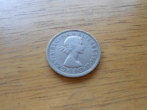 Moneda Reino Unido - 2 Chelines - 1966