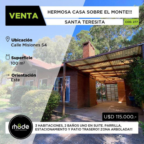 Casa En Santa Teresita