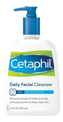 Limpiador Facial Cetaphil Diario De Normal A Piel Grasa De