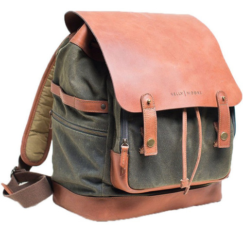 Kelly Moore Bag Pilot 2.0 Canvas And Full-grain Leather Back