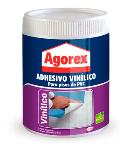 Pegamento Adhesivo Para Revestimientos Agorex Vinilico 900gr