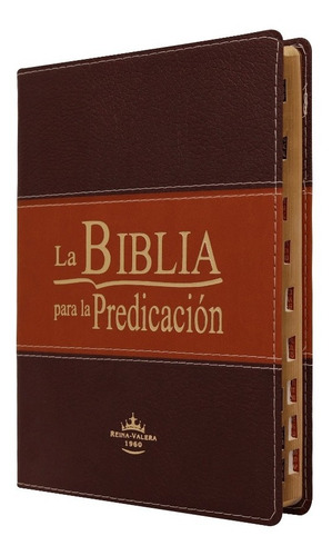 Biblia De Estudio Para La Predicación Índice Marrón Rvr 60