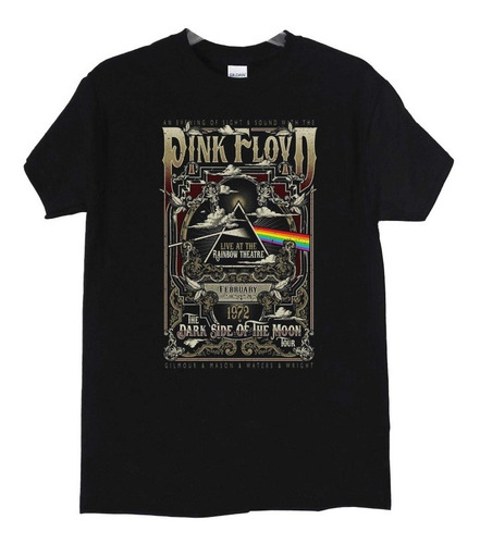 Polera Pink Floyd Live At The Rainbow Theat Rock Abominatron