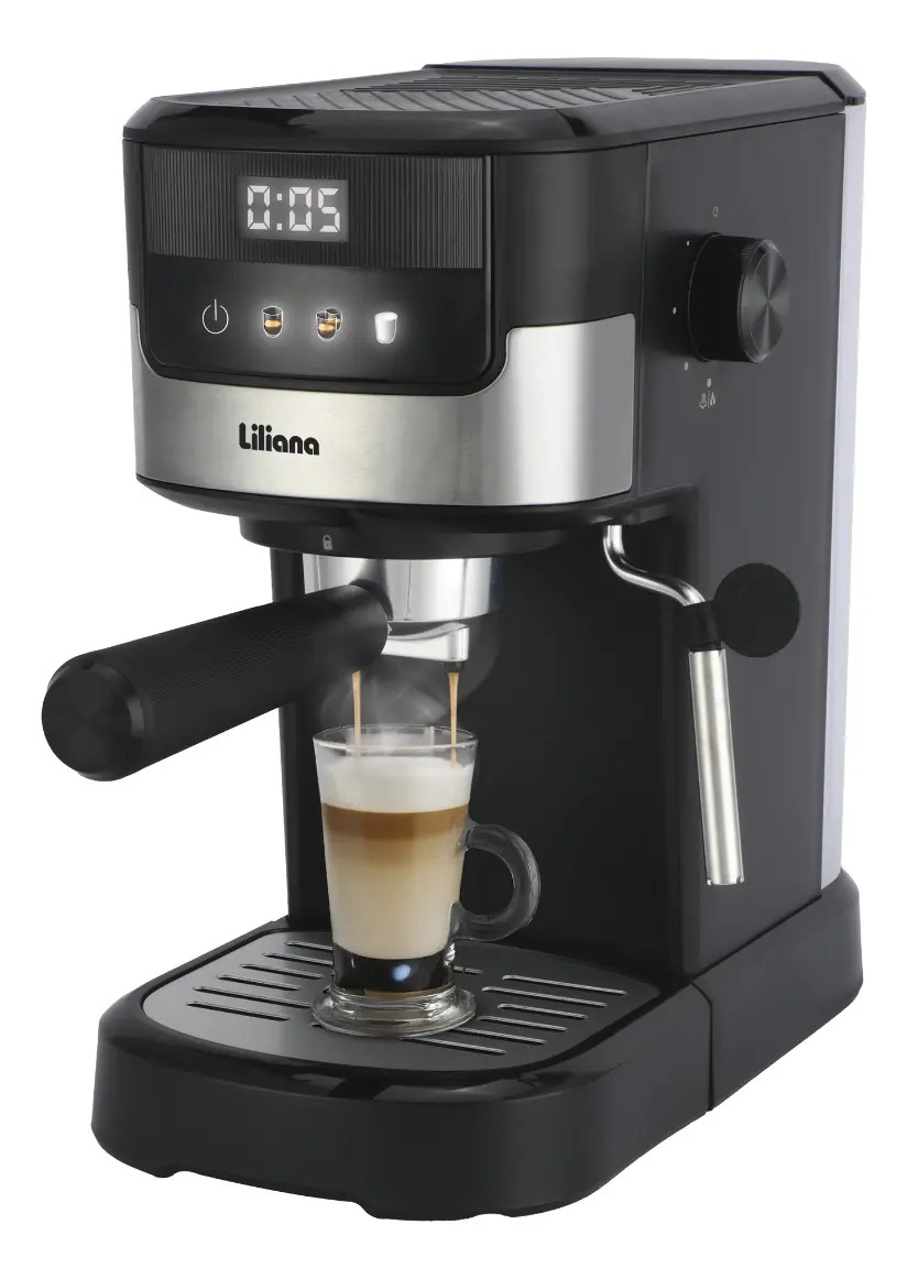 Cafetera express Liliana AC985 digital 2 en 1 de 20 bar