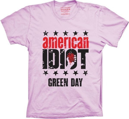 Camiseta Plus Size Banda - Green Day - American Idiot