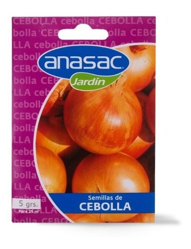 Semillas De Cebolla 5 Gr Anasac