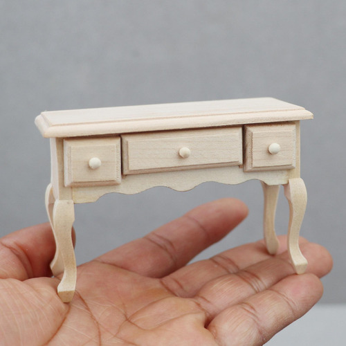 1:12 Mesa De Casa De Muñecas Muebles De Casa De Muñecas