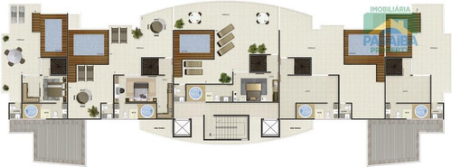 Imagem 2 de 13 de Apartamento Duplex Residencial À Venda, Cabo Branco, João Pessoa - Ad0002. - Ad0002