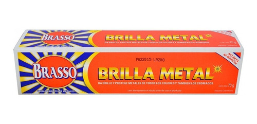 Brilla Metal Brasso Protección Metal Cromado 70g