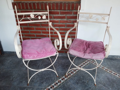 Silla Sillon De Hierro Forjado Crudo