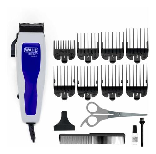 Máquina De Cortar Cabelo Wahl Home Cut 8 Pentes Tesoura 220v