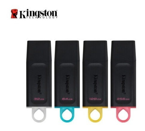 Pack X 3 Pendrive 128gb Kingston Datatraveler Exodia Usb 3.2