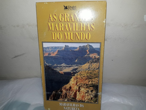 Fita Vhs As Grandes Maravilhas Do Mundo Natureza 