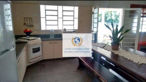 Chácara Com 5 Dormitórios À Venda, 1800 M² Por R$ 910.000,00 - Barão Geraldo - Campinas/sp - Ch0085