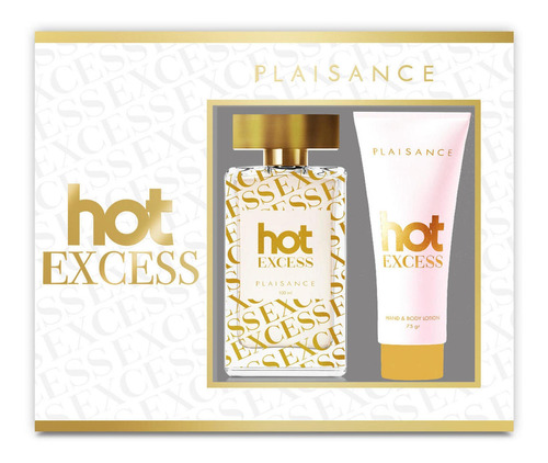 Perfume Hot Excess Edp 100 Ml Con Hand Body Lotion Plaisance