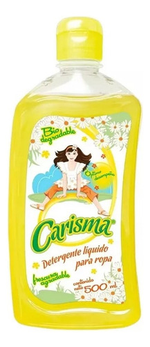 Detergente Liquido Carisma 6 Piezas De 500 Ml C/u