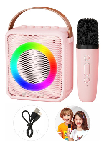 Kit Karaoke Micrófono Niños Recargable Kids Bluetooth