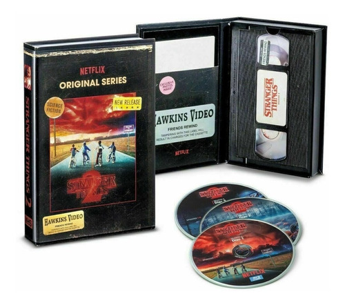 Stranger Things Tmp 2 Blu-raydvd Collector Edition Nuevo 