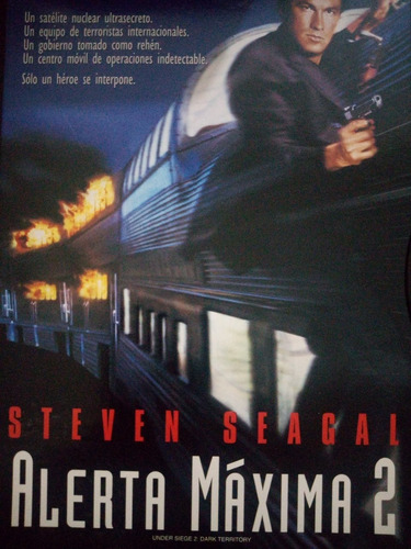 Alerta Máxima 2 - Steven Seagal (1995)