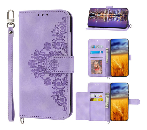 //funda De Piel Tipo Cartera Para Samsung Galaxy S23 S23fe/