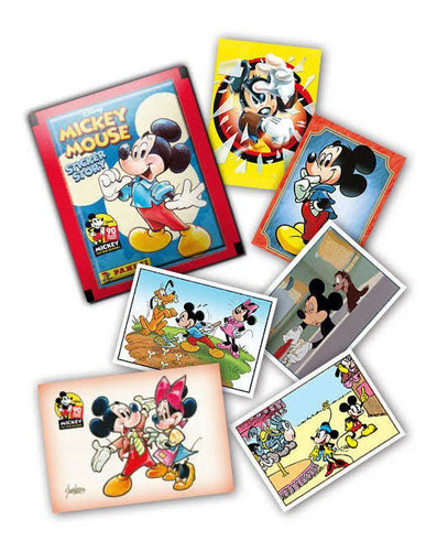 Estampas Sueltas De Mickey Mouse 90 Años Panini 