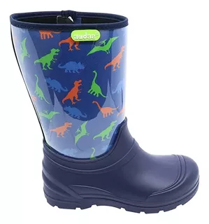 Audaz Bota De Lluvia Para Niño Estampado Dinosaurios