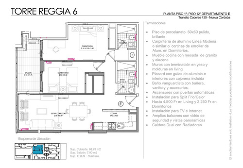 Venta Departamento De 2 Dormitorios A Estrenar! Con Cochera En Nueva Córdoba!!